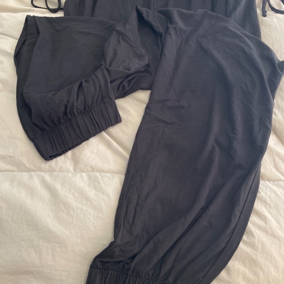 Ingrid + Isabel Black maternity romper - Picture 3 of 5